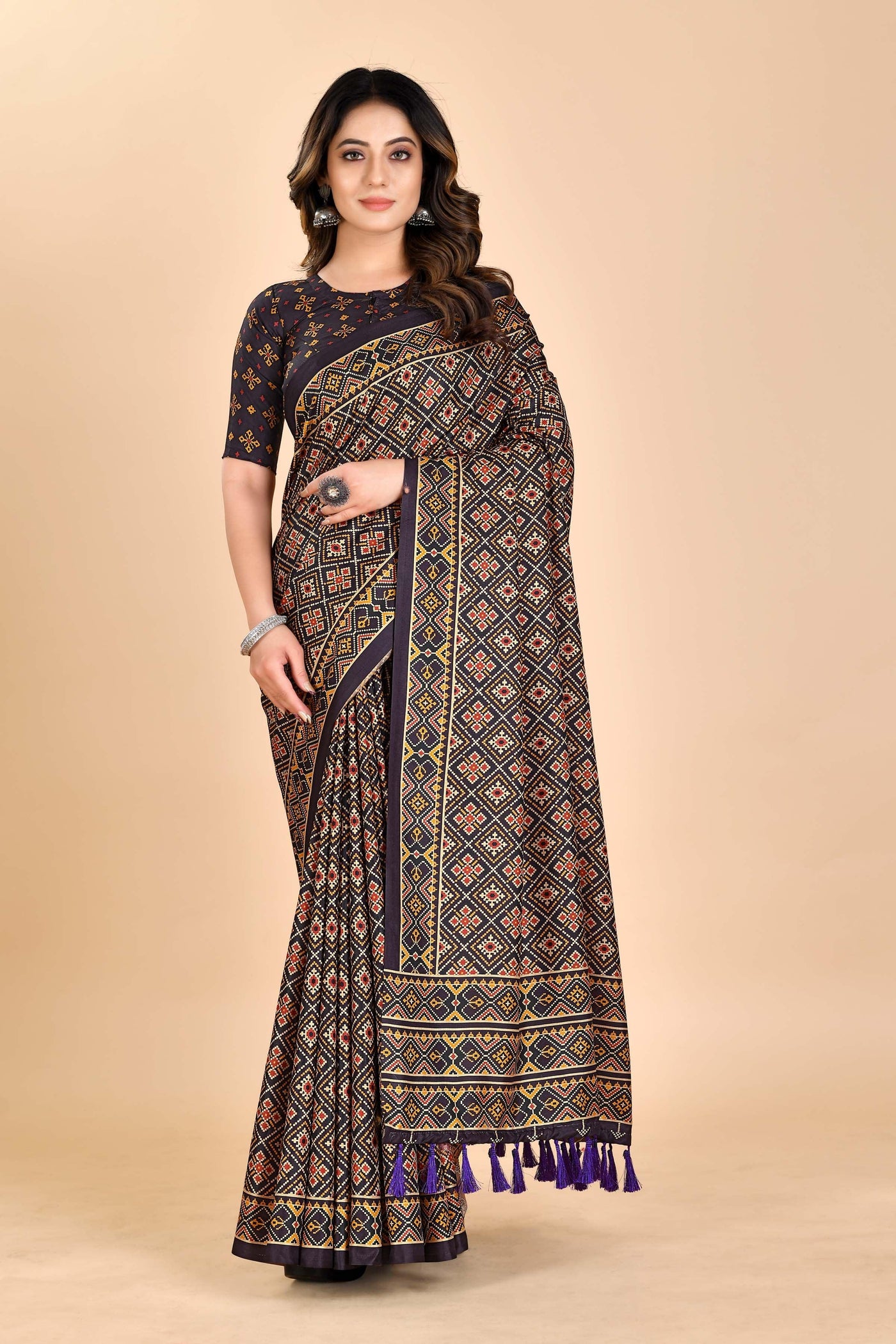 Fabindia Zardosi Work Manipuri Silk Saree, Saree Length: 6 m (with Blouse  Piece) at Rs 2000 in Dehradun